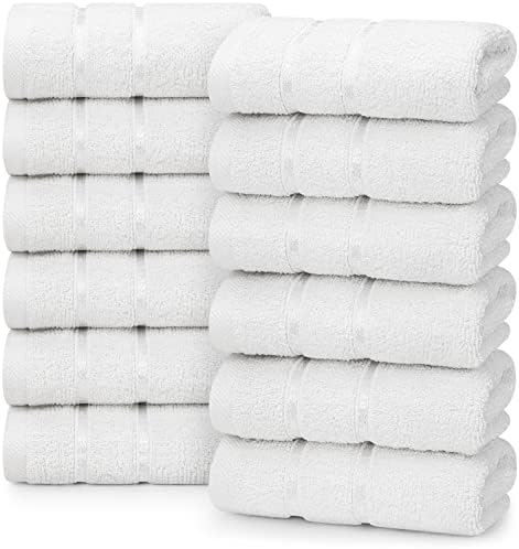 Utopia Towels - Viscose Luxury Wash Cloths Set 12 x 12 Inches