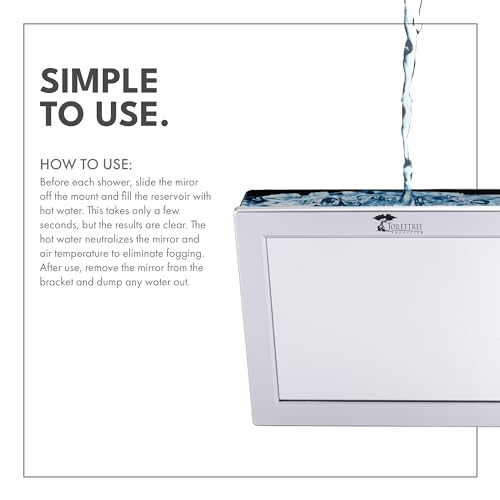 Fog-Free Bathroom Mirror