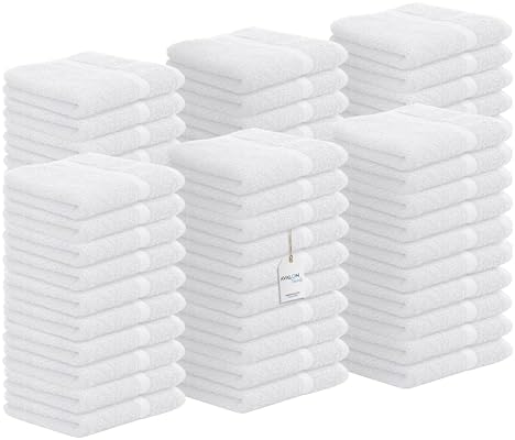 Avalon Towels 60-Piece Washcloth Set