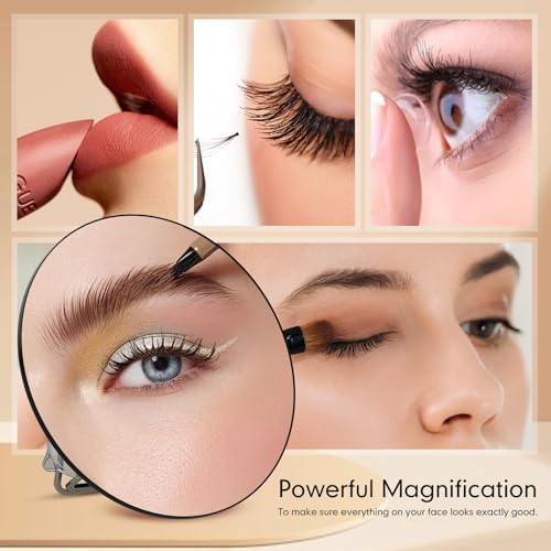 30x Magnifying Mirror - Travel Portable