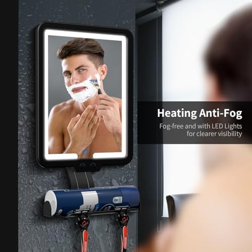 Rechargeable Heated Shower Mirror