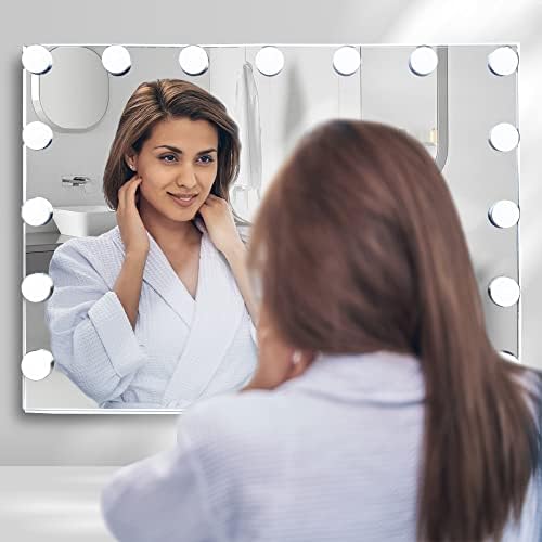 10X LED Vanity Mirror with Color Light
