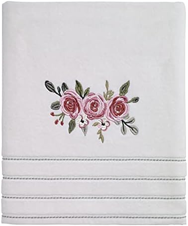 Avanti Linens - Spring Garden Collection Bath Towel Soft Durable Cotton Towel