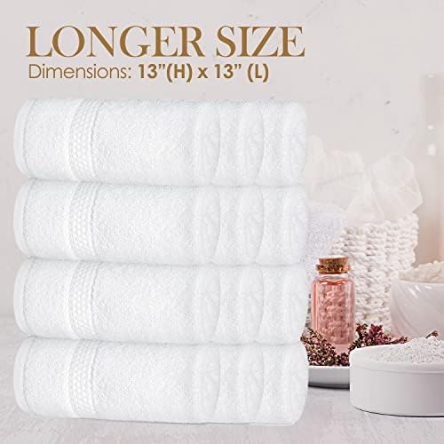 Elaine Karen 12-Pack Premium Cotton Face Wash cloths