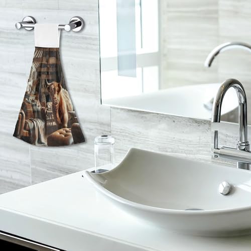 Scotland Highland Cattle Kitchen Hand Towels