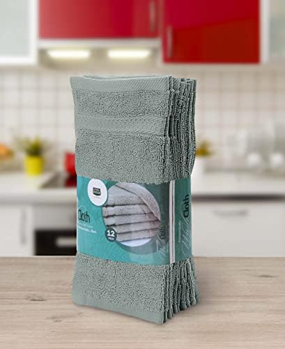 Utopia Towels 12-Pack Premium Wash Cloth Set 12x12