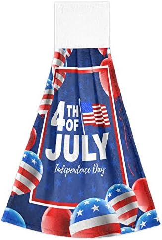 Independence Day American 4th of July Kitchen Hand Towels