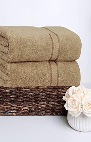 Ultra Soft Bath Sheets Set 2-Packs Home Excellence
