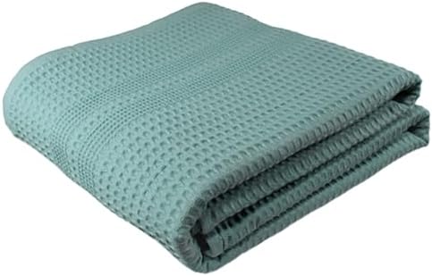 GILDEN TREE Waffle Towels - Oversized Seafoam