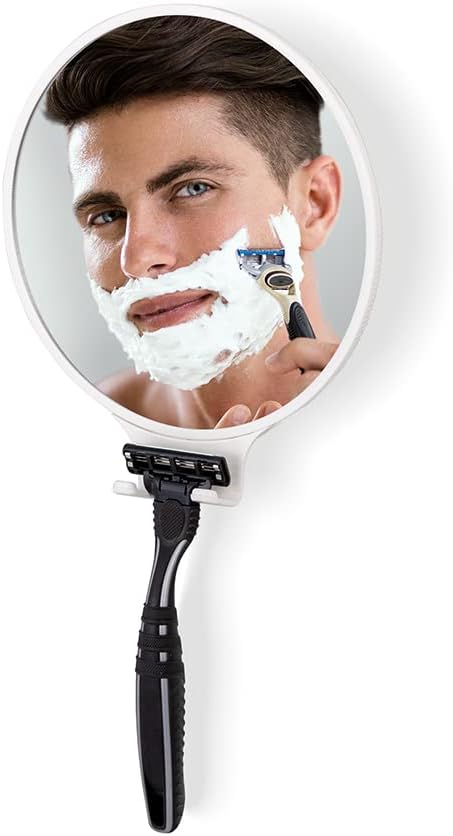 Zadro Shower Fogless Mirror with Razor Holder
