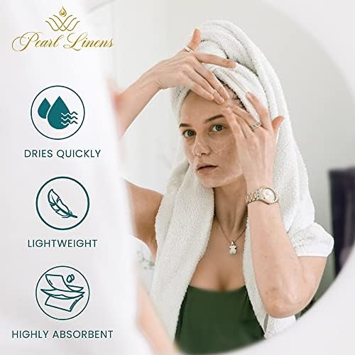 Perfect 12-Piece 100 Cotton Bath Towels Set for Home Travel