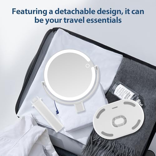 Double-Sided Makeup Mirror 20X with 8IN Size