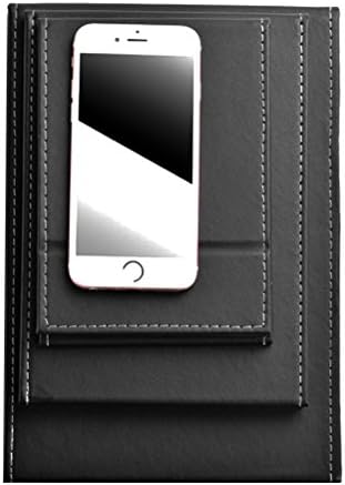 JOLY Protable PU Leather Makeup Mirror with Adjustable Stand S Black