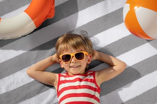 Utopia Gaming Series 4-Pack Cabana Stripe Beach Towels 30x60