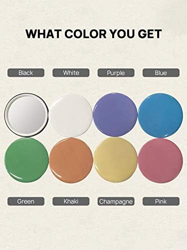 Compact Round Makeup Mirror for Travel
