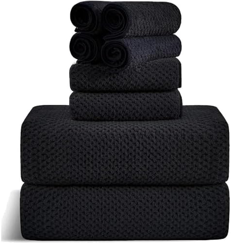 Super Soft Plush Oversized Bath Towel Set of 8