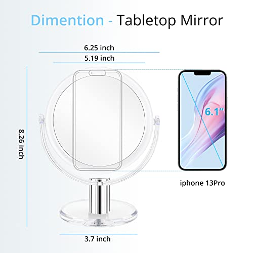 Fabuday Double Sided Makeup Mirror