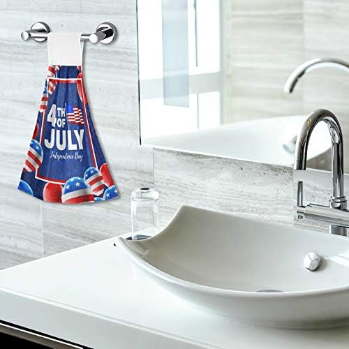 Independence Day American 4th of July Kitchen Hand Towels