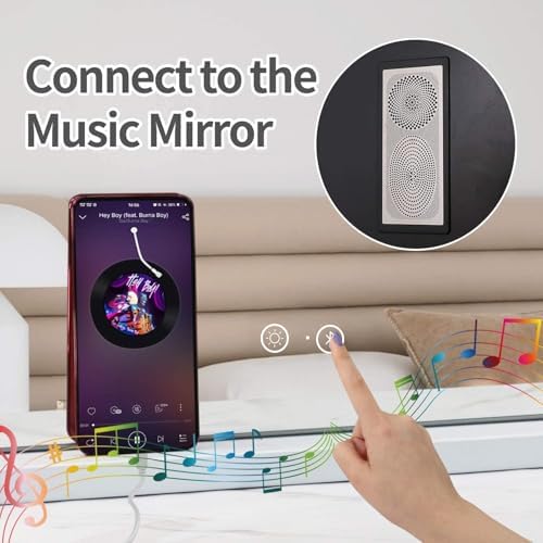 Hansong Vanity Mirror with Lights Bluetooth