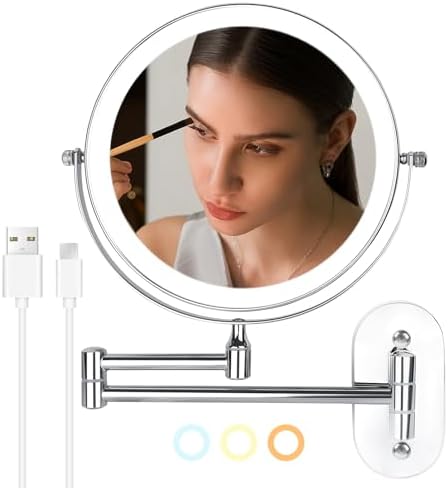 SEAE Miko 8-inch Wall-Mounted Makeup Mirror
