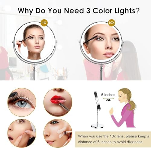 HD Rechargeable Makeup Mirror