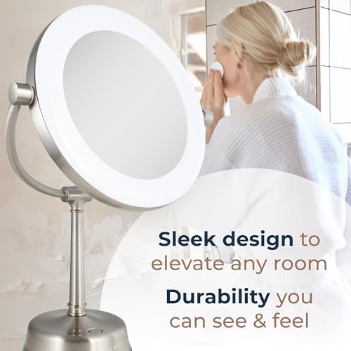 Zadro Lexington LED Makeup Mirror with Swivel Lights