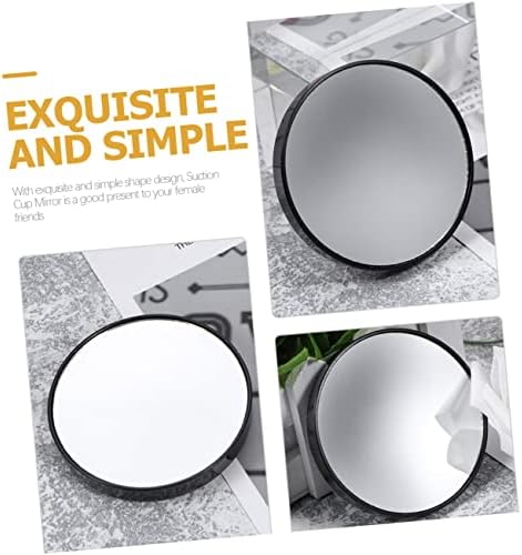 Suction Cup Magnifying Set Portable Beauty Care compact Black