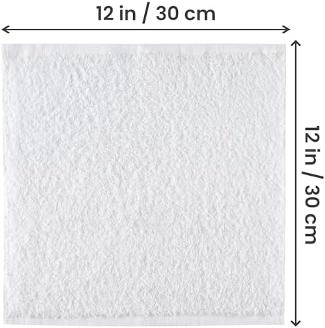 Premium 100 Ring-Spun Cotton Washcloth Set