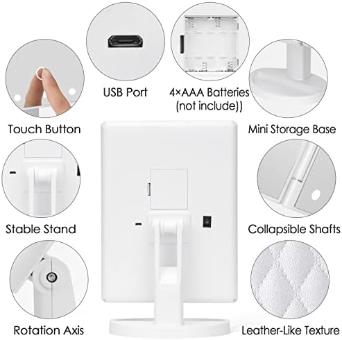 Makeup Mirror Vanity with Touch