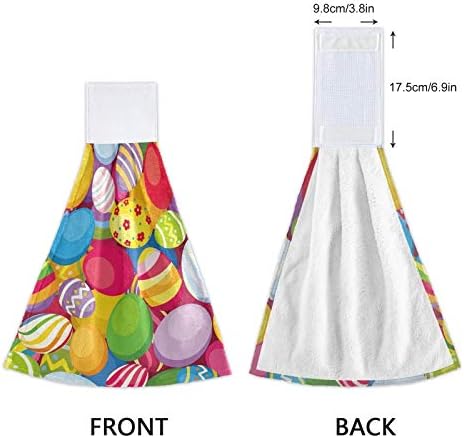 Stylish and Absorbent 2-Pack Hand Towels for Kitchen and Bathroom