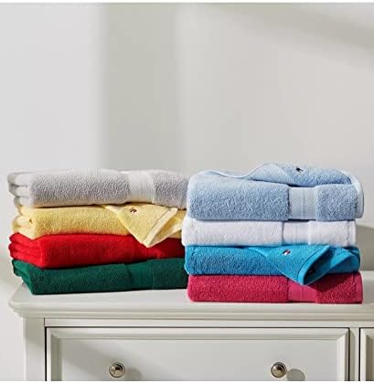 Tommy Hilfiger Modern American Solid Hand Towel 15x27 inches Steel Grey