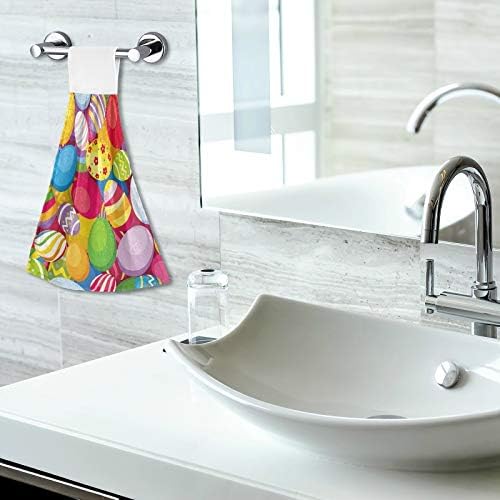 Stylish and Absorbent 2-Pack Hand Towels for Kitchen and Bathroom