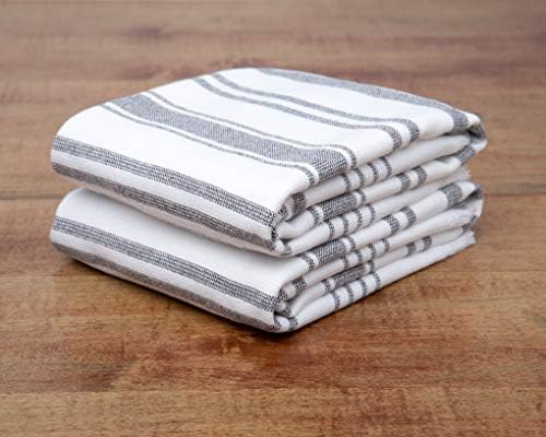 Modern Turkish White Hand Towels Set of 2