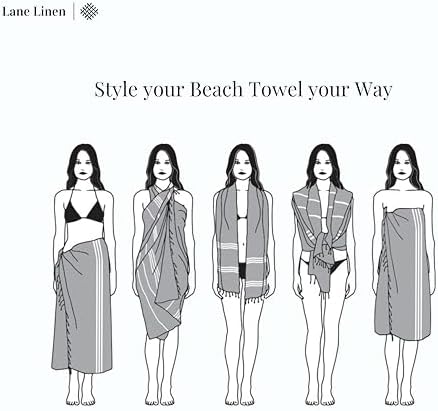 lanenlinen beach towels 4 pack
