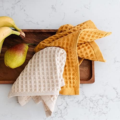 Modern Luxurious Waffle Washcloth Set