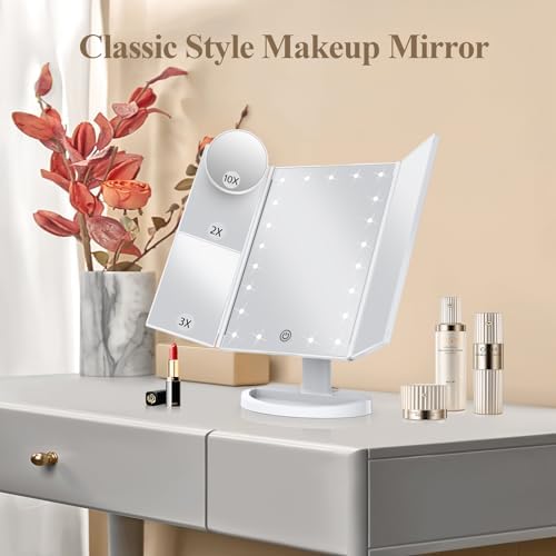 HUONULVersatile Makeup Mirror with Lights
