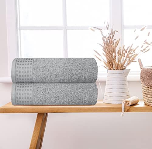 Chic 100 Cotton Oversized Bath Towel Set for Daily Use
