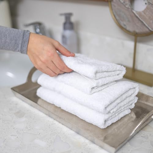 Elegant 16x29 Hand Towels for Home Spa Turkish Cotton