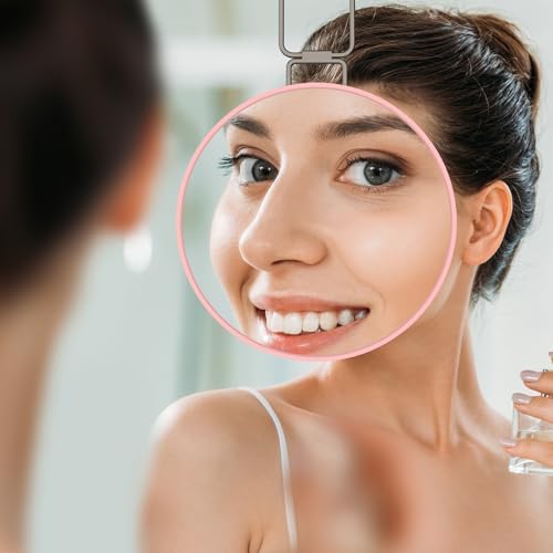 10x Magnifying Handheld Travel Mirror