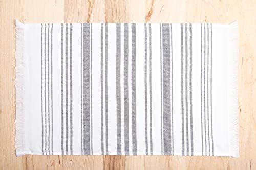 Modern Turkish White Hand Towels Set of 2