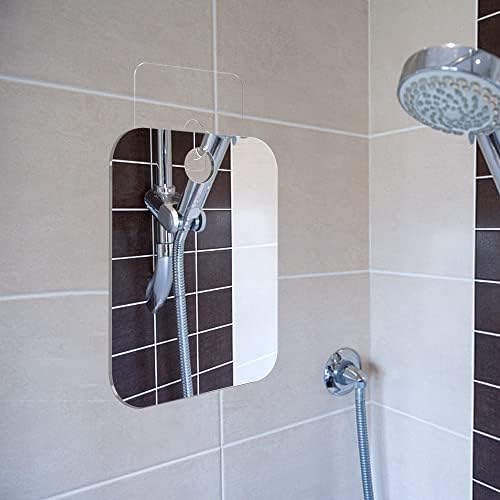 Shatterproof Shaving Mirror for Shower Use