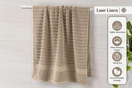 Luxury 6-Piece Bath Towel Set for Comfort