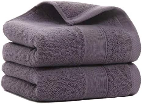 Bath Time - Soft Cotton Hand Towels 14x30 Set of 2 Machine Washable Hypoallergenic