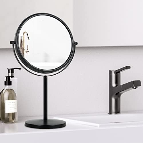 ALHAKIN 10x Double-Sided Magnifying Makeup Mirror
