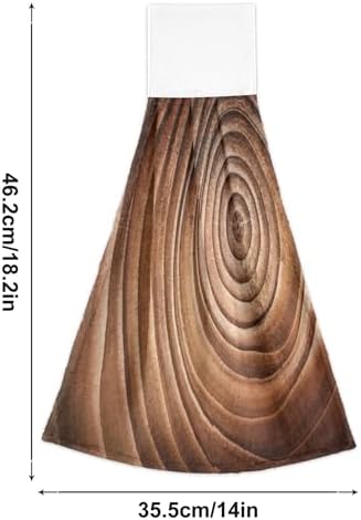 Tree Cut Lush Design 2-Pack Fingertip Towels for Kitchen Bathroom