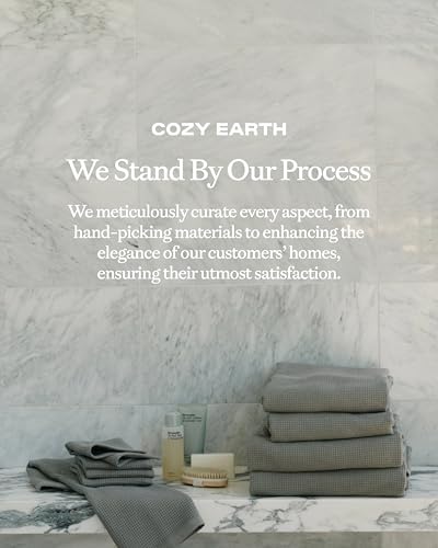 Cozy Earth 600 GSM Bamboo Bath Sheet Luxurious Bath Experience