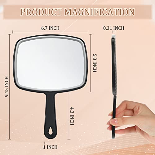 12-Piece Handheld Hand Mirror Set