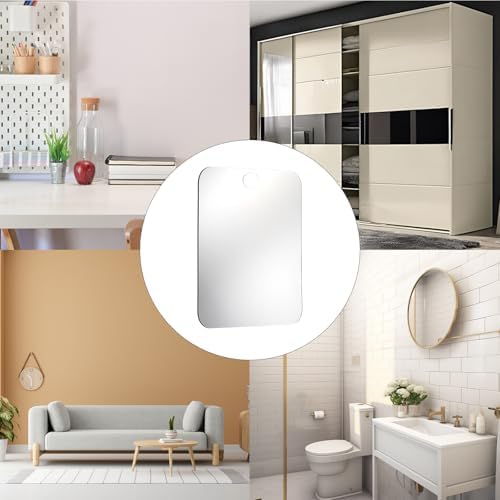 Unbreakable Anti-Fog Shower Mirror for Men