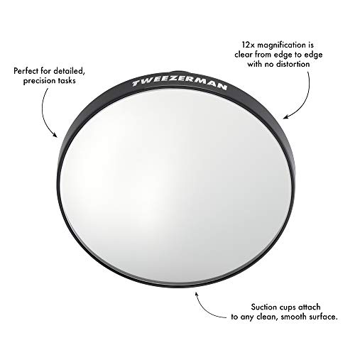 Tweezerman Tweezermate 12x Magnification Mirror for Makeup Artist