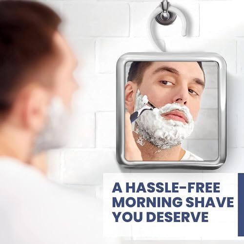Fog-Free Shaving Mirror